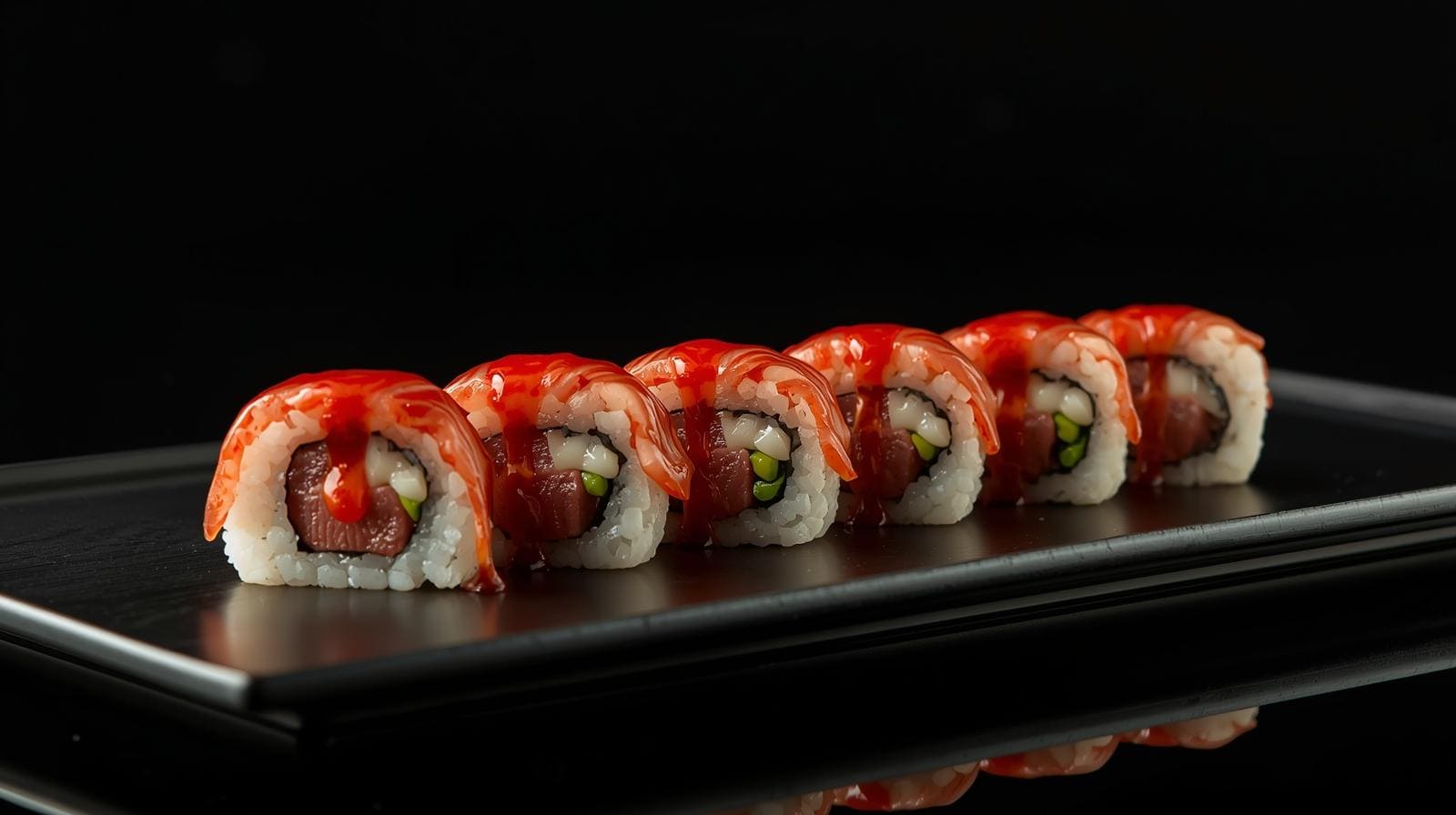 Spicy Tuna Maki rolls
